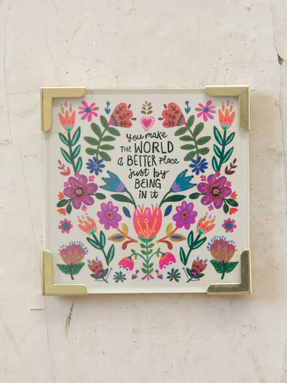 Natural Life Better Place Magnet ￼