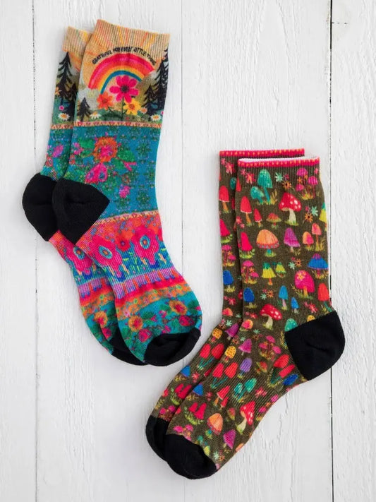Natural Life Cabin Cozy Socks