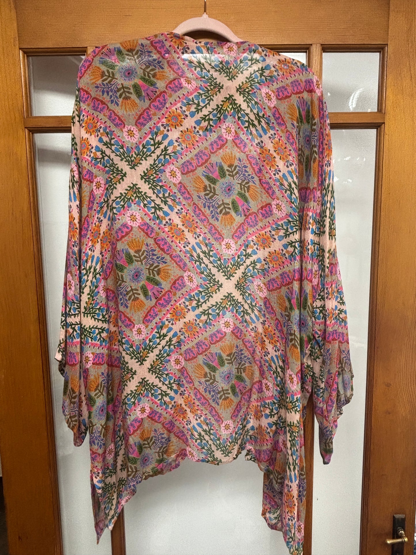 Natural Life Whispering Wisteria Kimono
