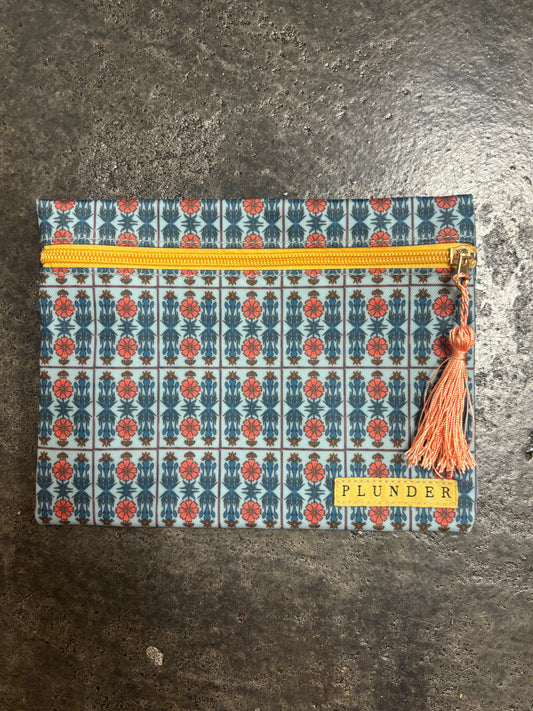 Floral Zipper Pouch