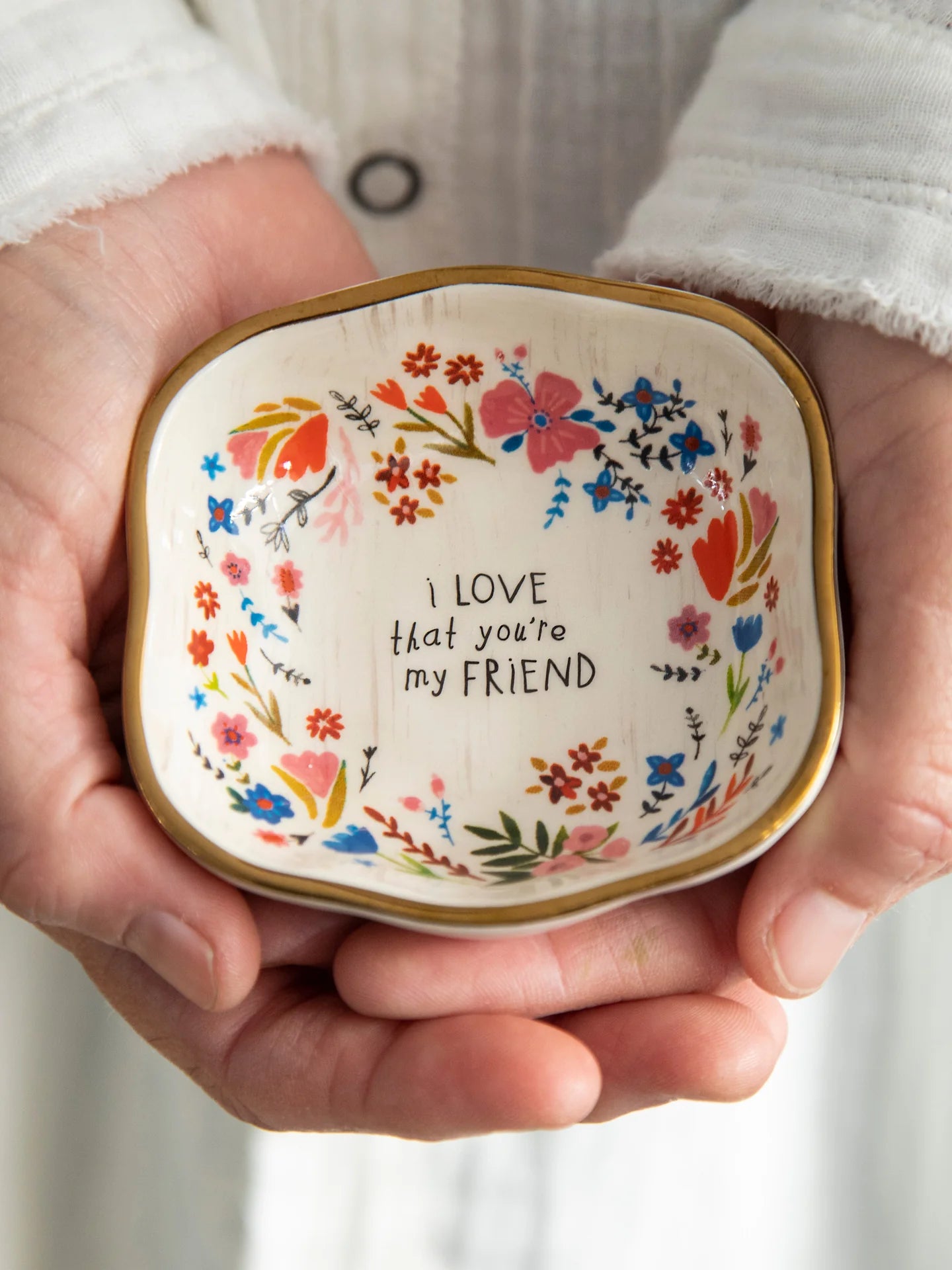 Natural Life  Friend Trinket Dish