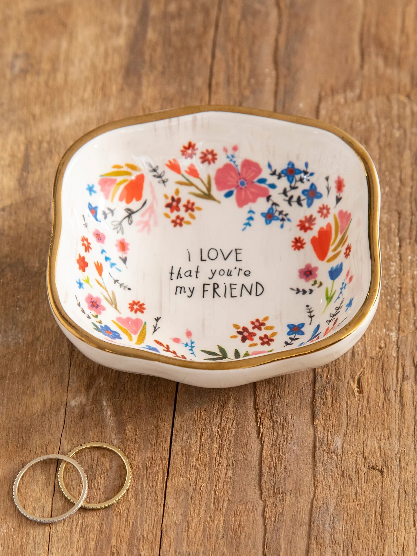 Natural Life  Friend Trinket Dish