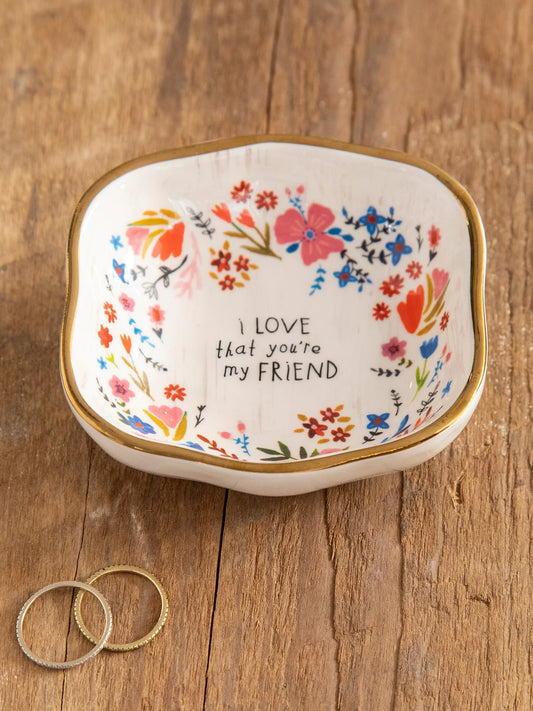 Natural Life  Friend Trinket Dish