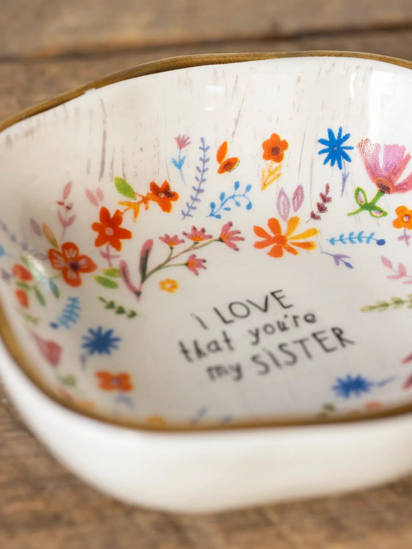Natural Life Sister Trinket Dish