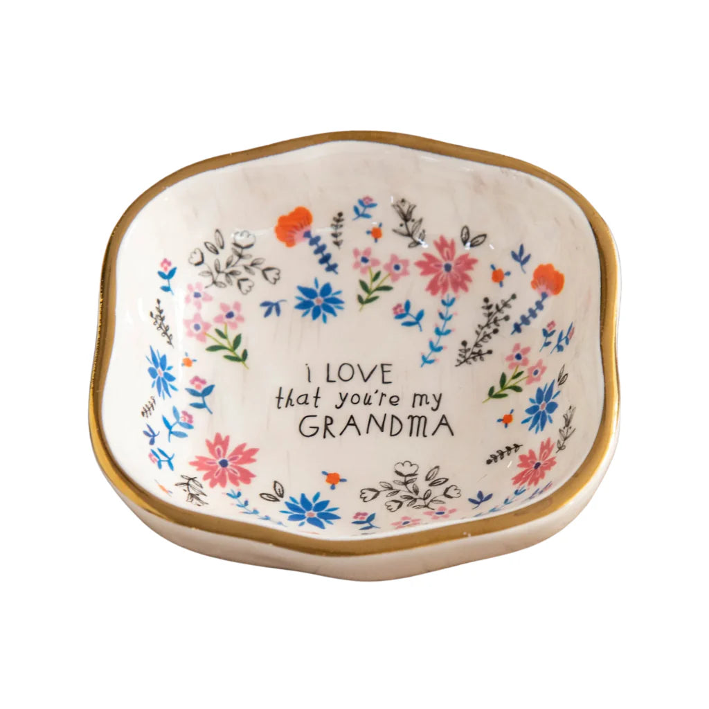 Natural Life Grandma Trinket Dish