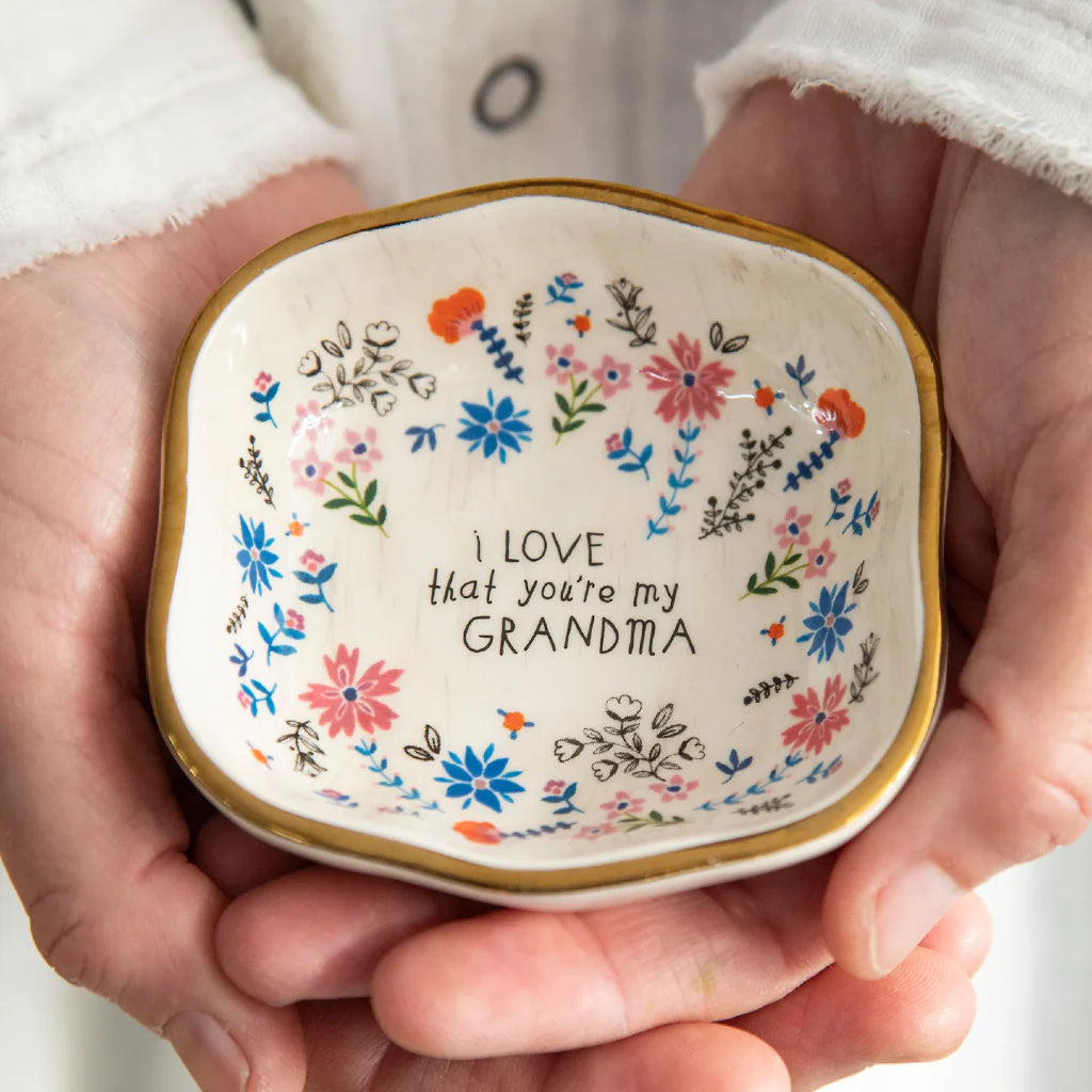 Natural Life Grandma Trinket Dish