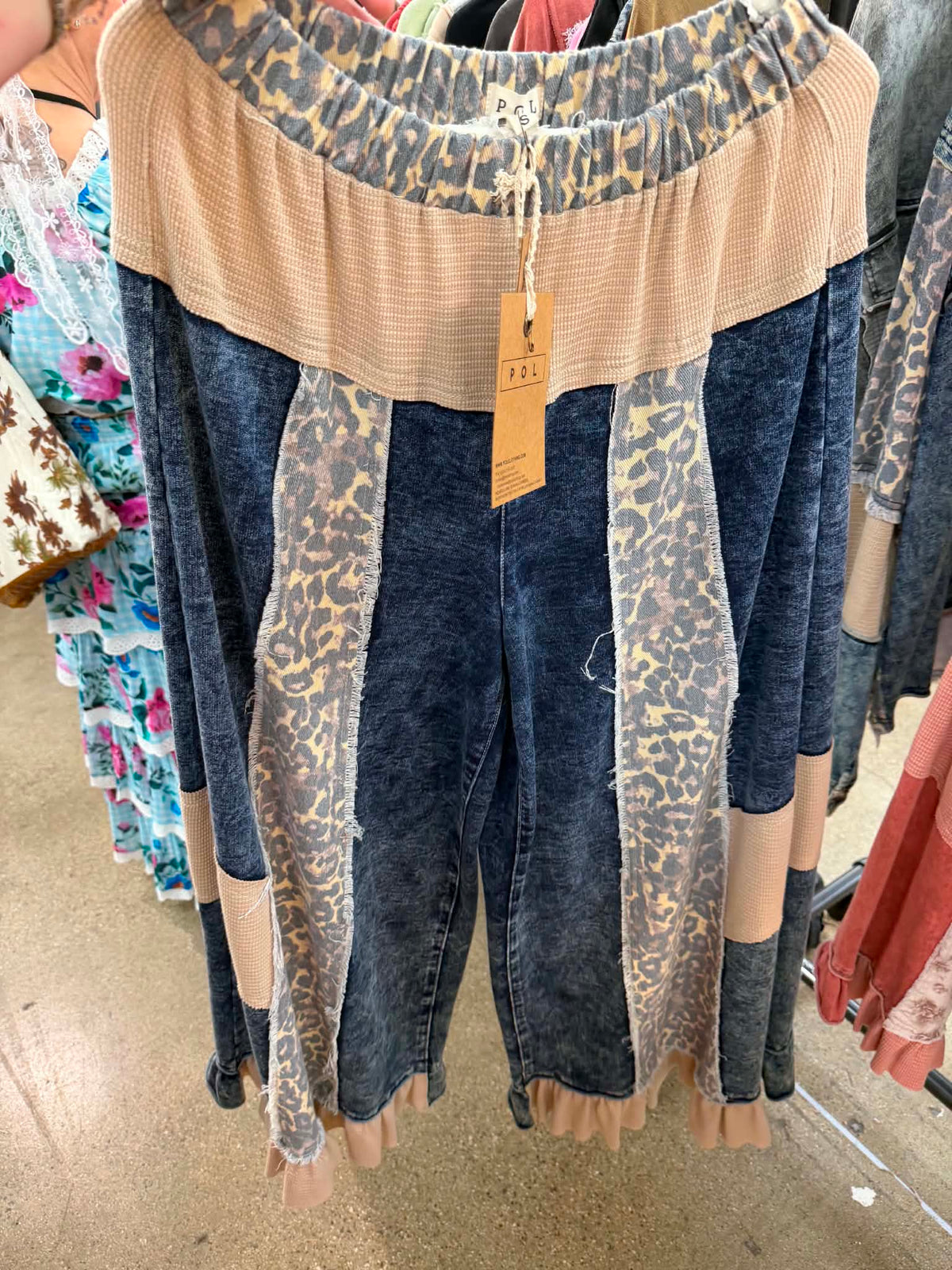 Cheetah Denim Dreams Jacket and Bottoms