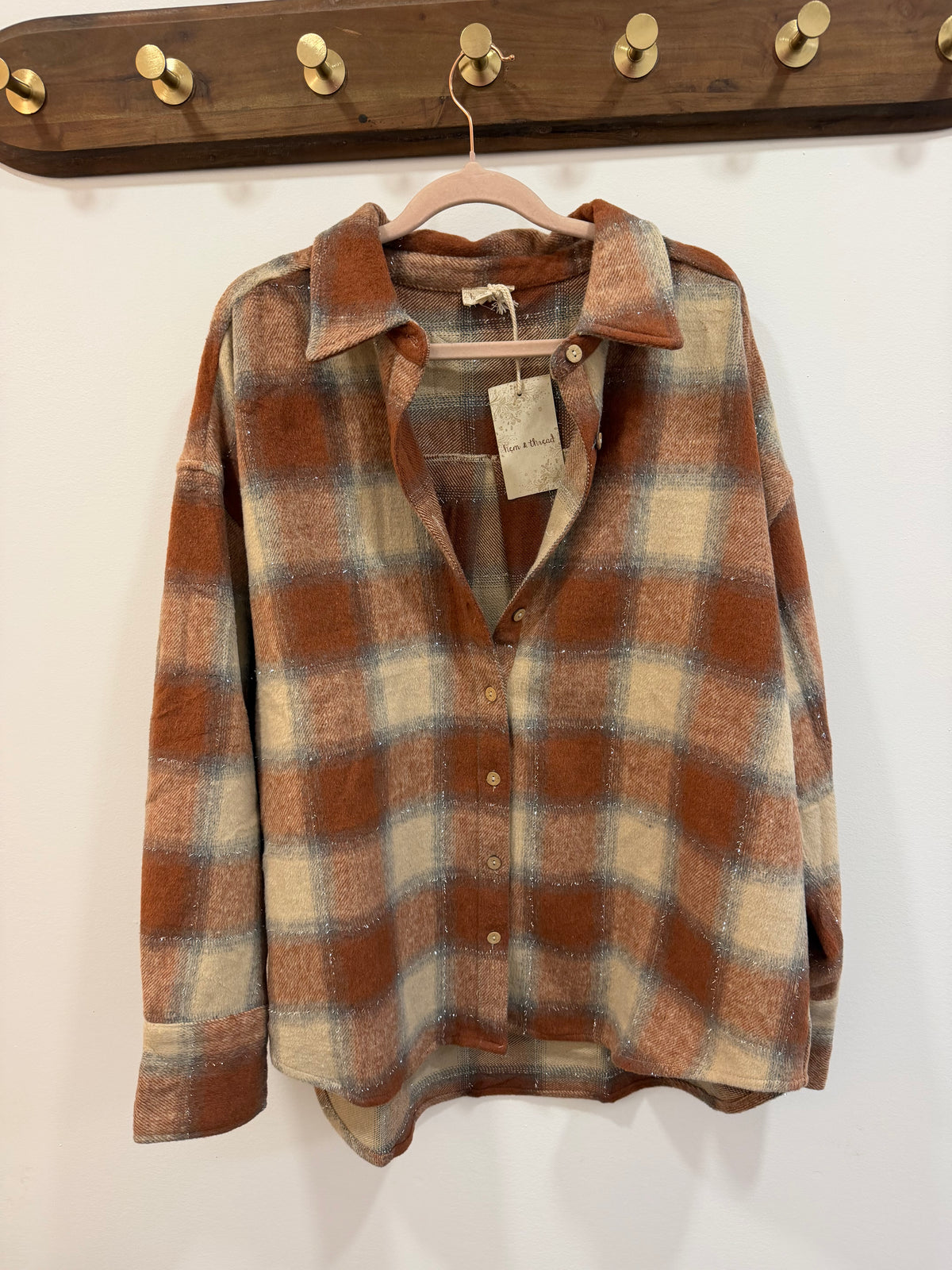 Thankful Flannel Shacket