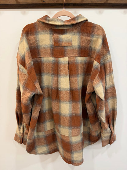 Thankful Flannel Shacket