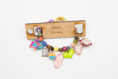 Colorful Charm Bracelet