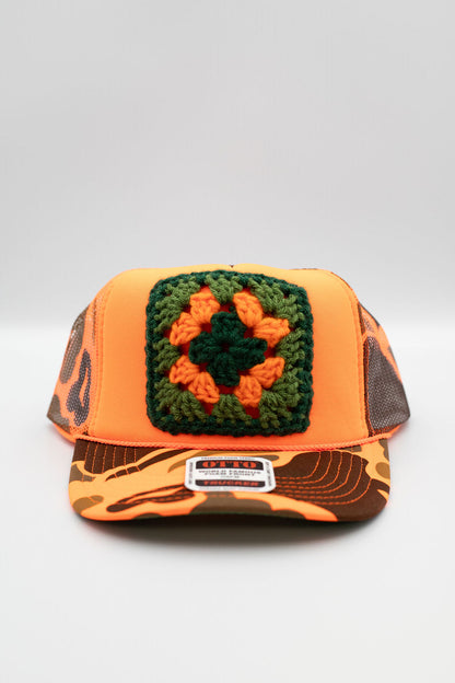 Granny Square Hunters Hat