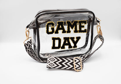 Game Day Cross Body Bag Clear