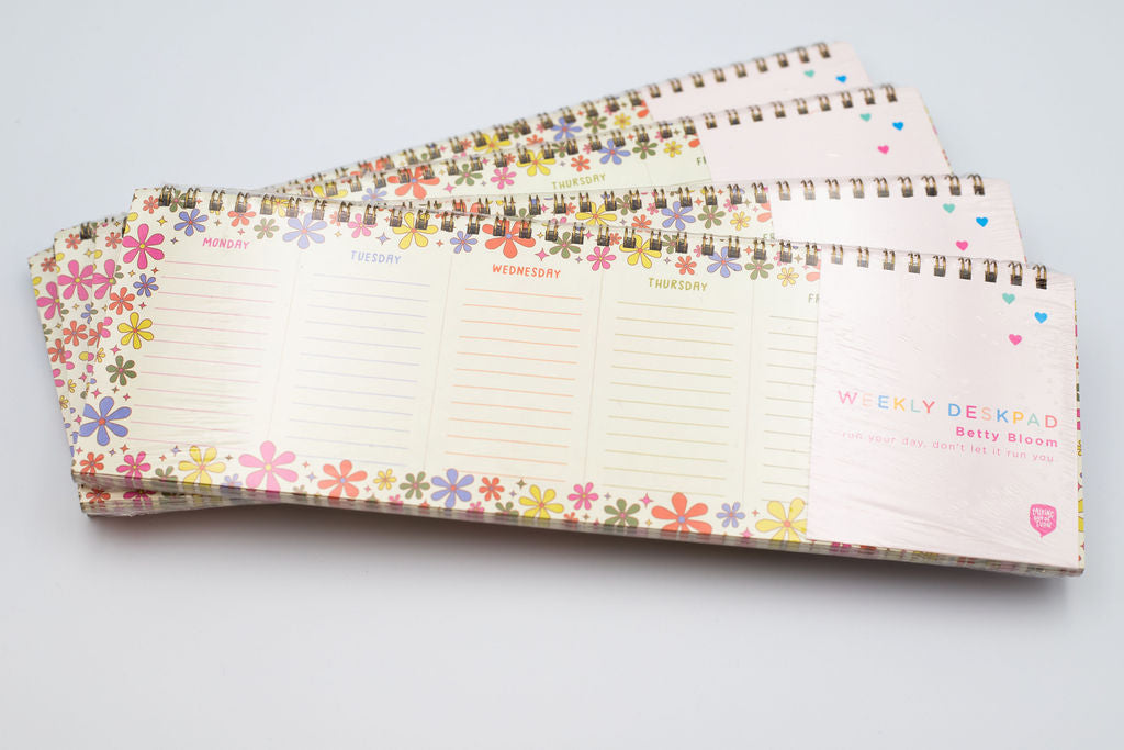 Betty Bloom Weekly Deskpad