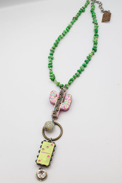 Amanda's Cactus Obsession Necklace