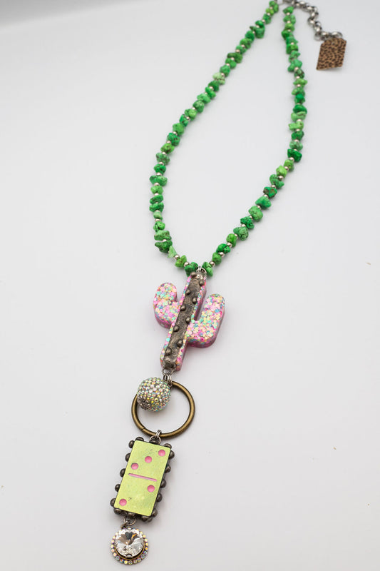 Amanda's Cactus Obsession Necklace