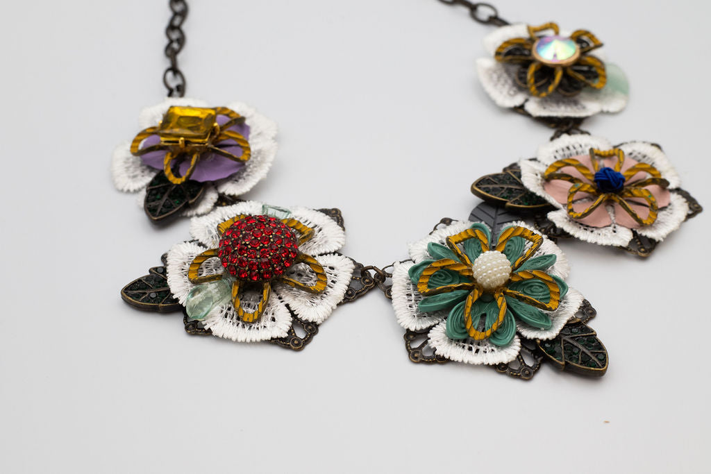 Bohemian Bloom Necklace