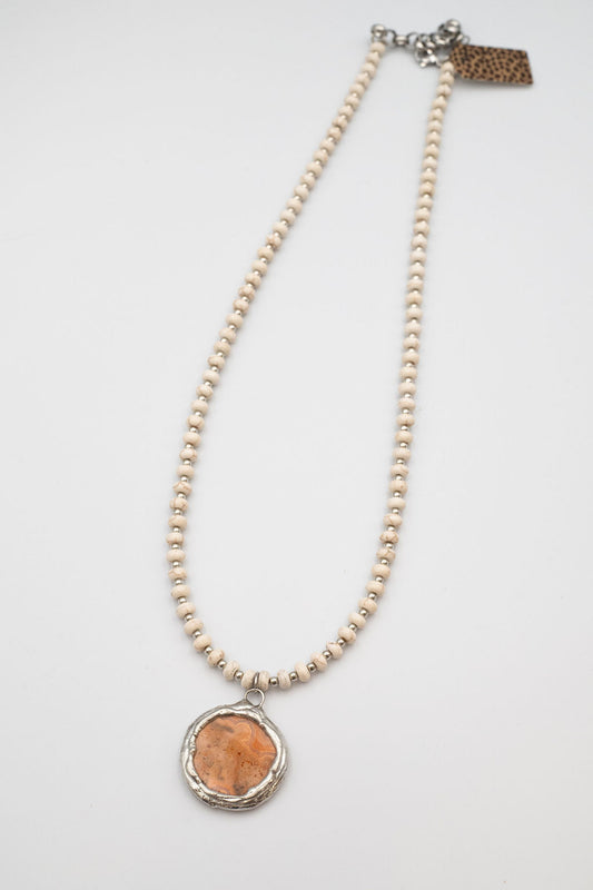 Amber Rose Necklace