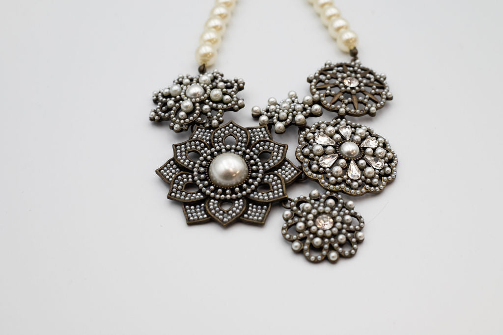 Iron Pearl Necklace