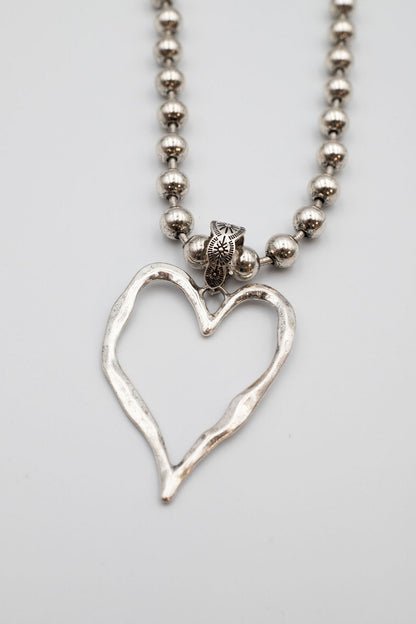 Heart of Steel Necklace