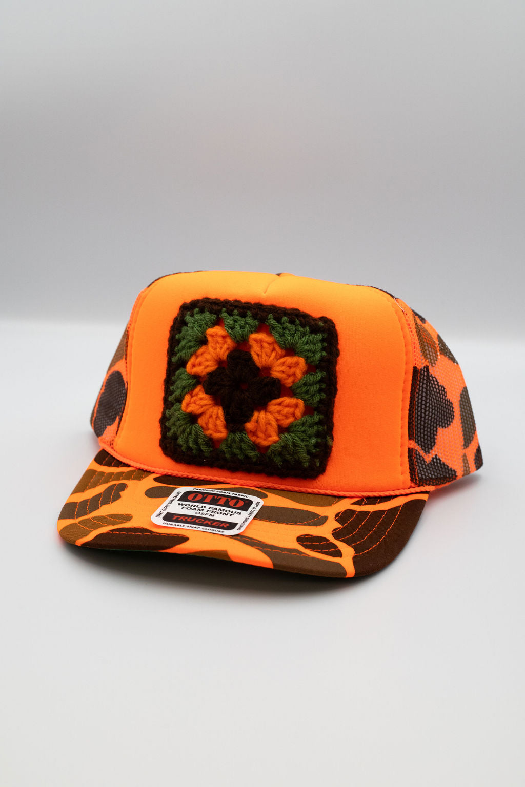 Granny Square Hunters Hat