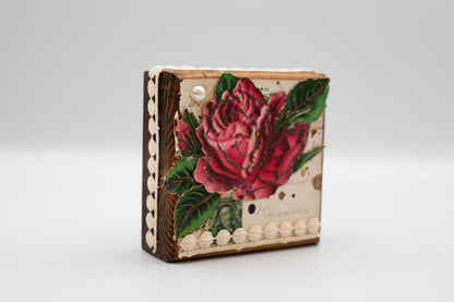 Vintage Postcard Wooden Blocks