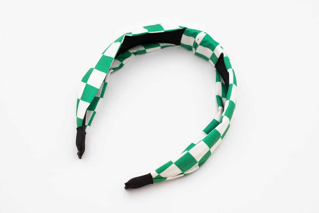 Checkered Chickadee Headband