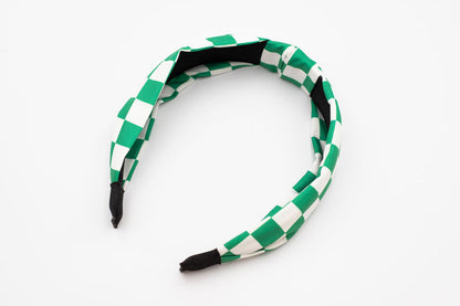 Checkered Chickadee Headband