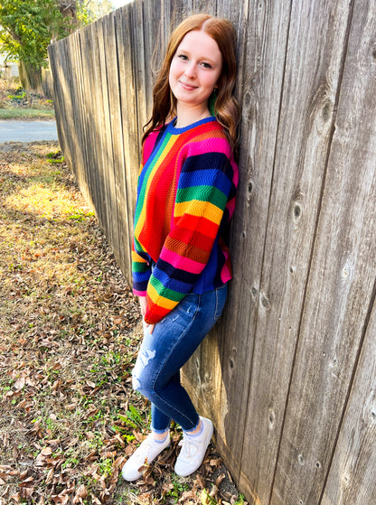 Reading Rainbows Sweater