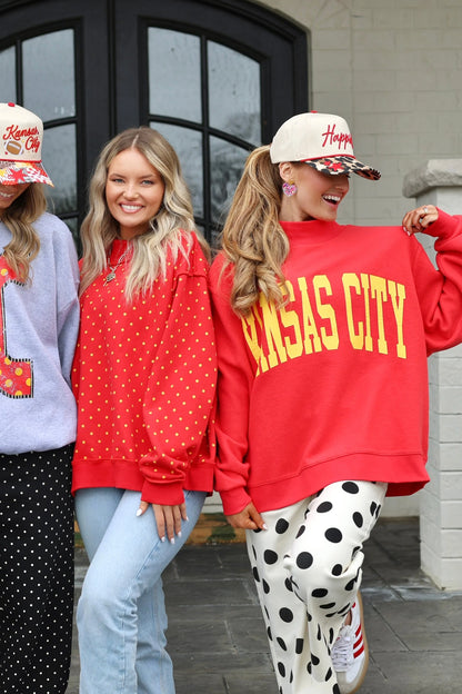 Kansas City Reversible Mock Sweatshirt