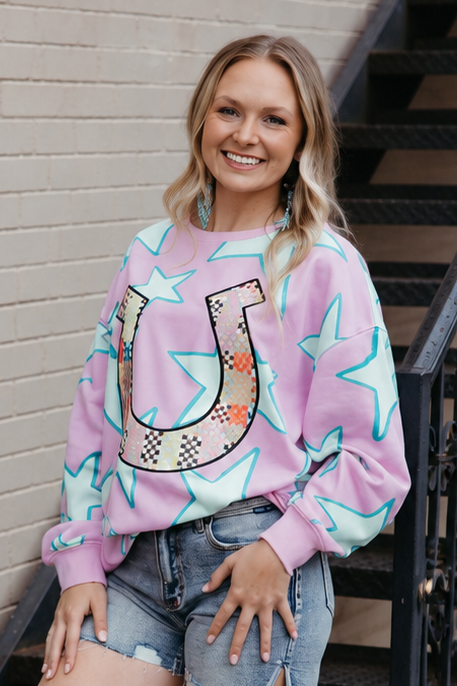 Horseshoe Heaven Pullover
