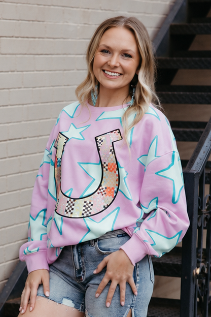 Horseshoe Heaven Pullover