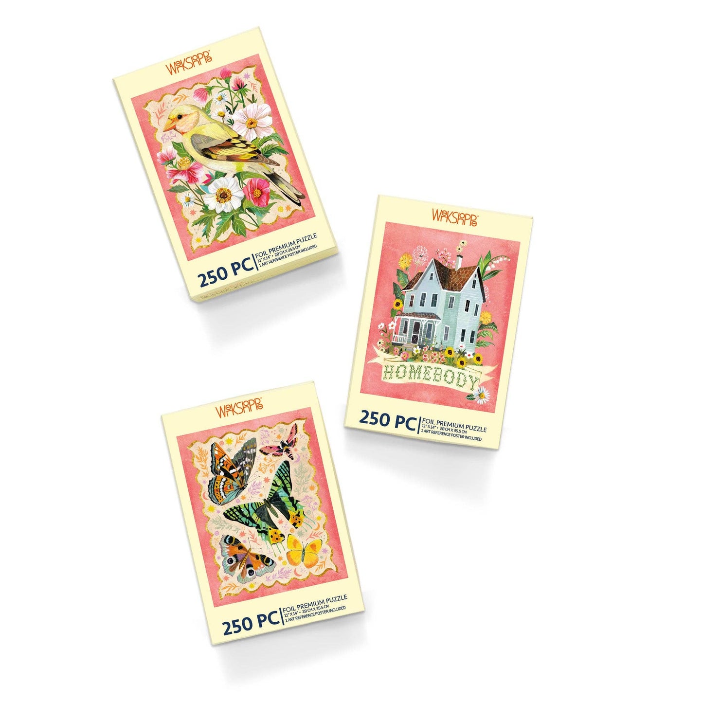 Homebody 250 Piece Puzzle Set of 3 Housewarming Gift