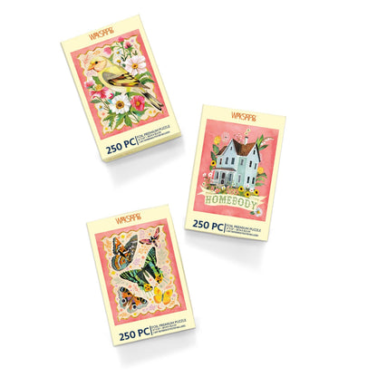 Homebody 250 Piece Puzzle Set of 3 Housewarming Gift