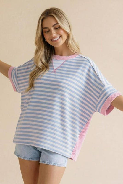 Chill Mode Stripe Top