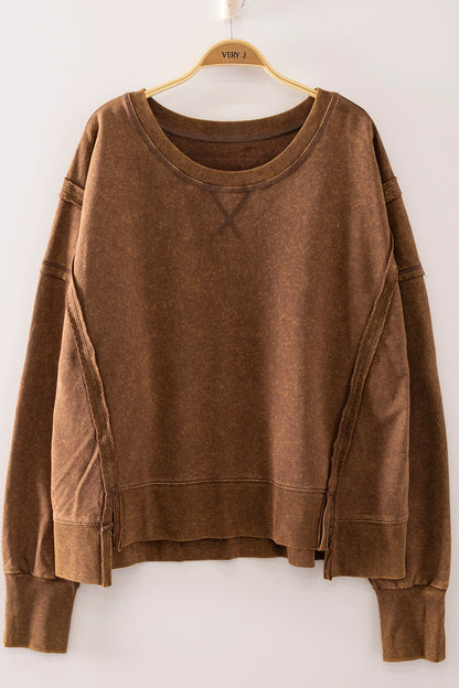 Vintage Washed Sweatshirt (2 Colors)