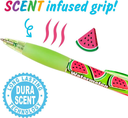 Smens: Glitter Gels - Scented Colored Gel Ink Pens - 8 Pack