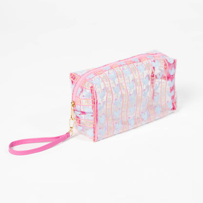 Chickens & Bows Clear Cosmetic Bag