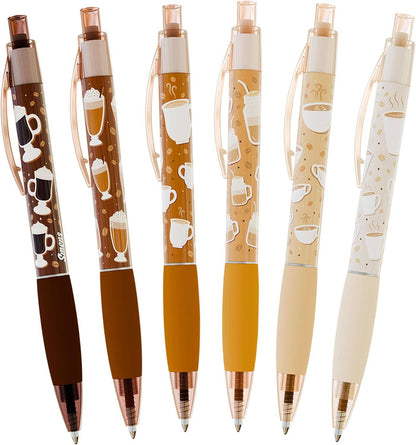 Smens: Coffee Scented Pens - 6 pack