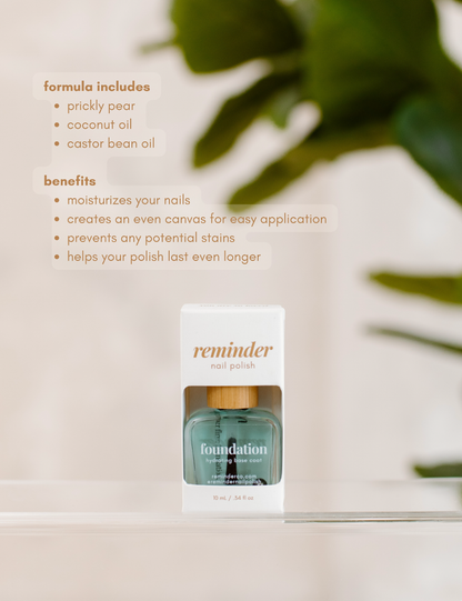Nail Polish Hydrating Base — Foundation