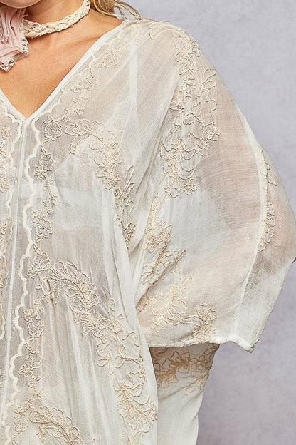 Sunday Stroll Beaded Top
