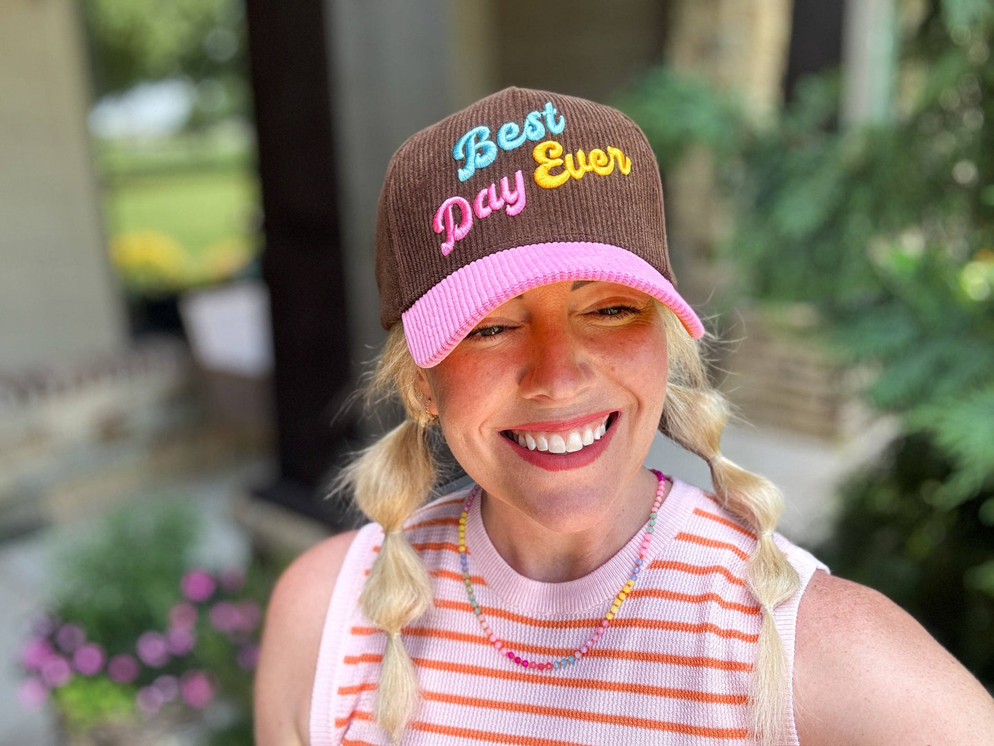 Best Day Ever Corduroy Hat