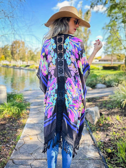 Rooftop Rendezvous Kimono