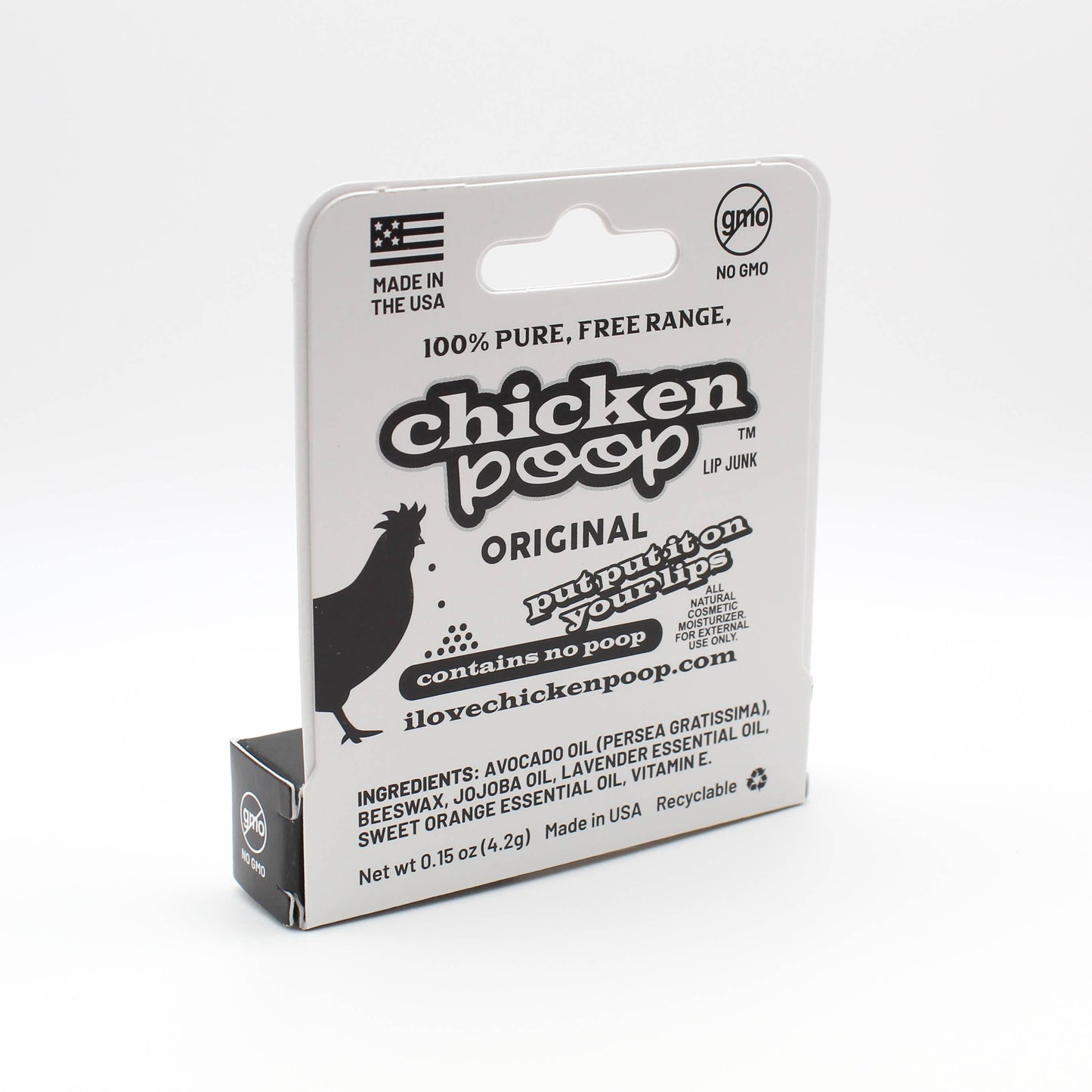 Chicken Poop® ORIGINAL Lip Balm, All Natural