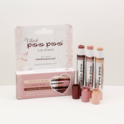 La Chick Poo Poo® Shimmer Lip Balm Trio