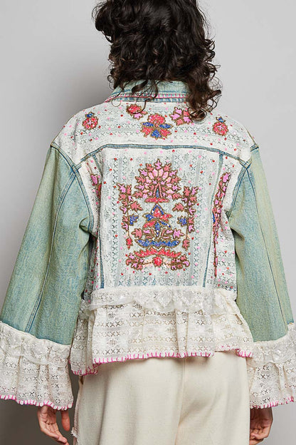 The Incredible Beaded Jean Jacket
