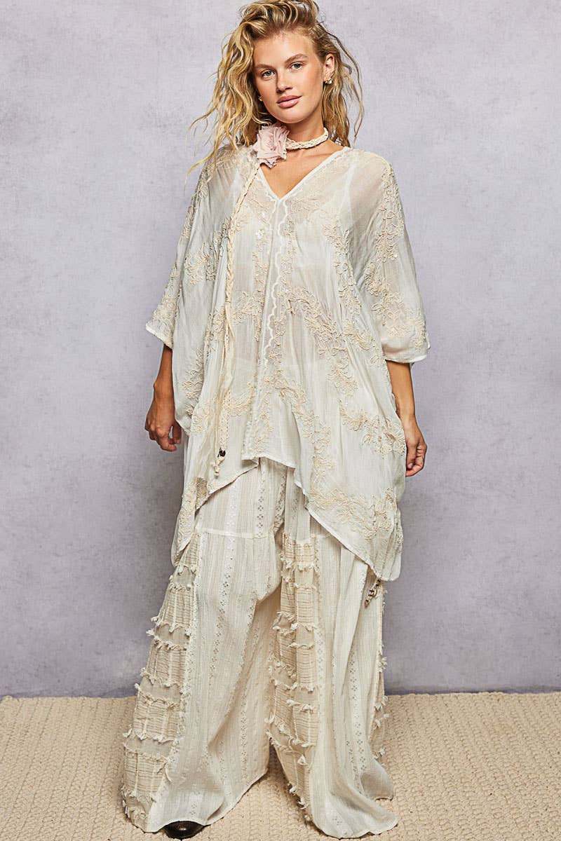 Sunday Stroll Beaded Top