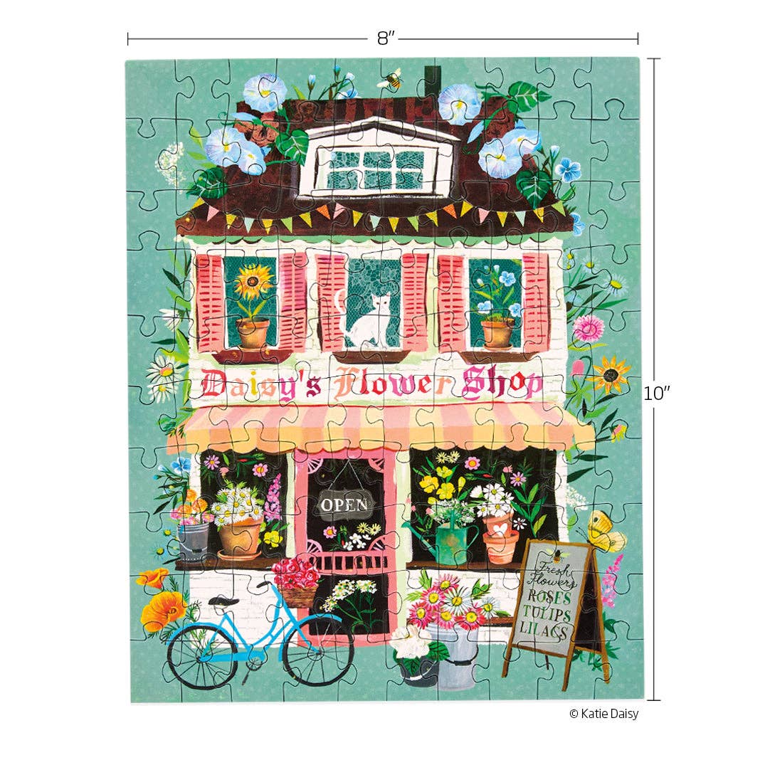 Daisy's Flower Shop 100 Piece Puzzle Snax, Spring Gift