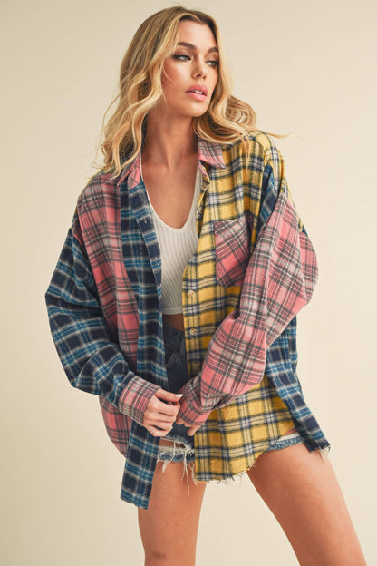 Neela Colorful Flannel Shirt