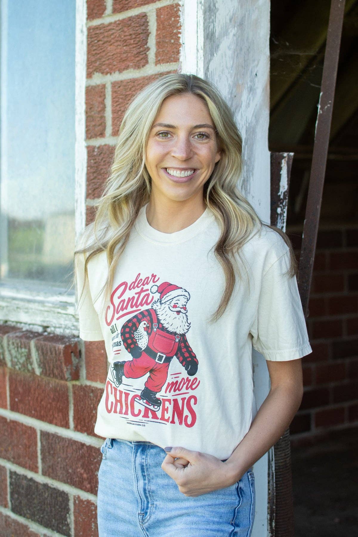 'Dear Santa, ... more Chickens' Top