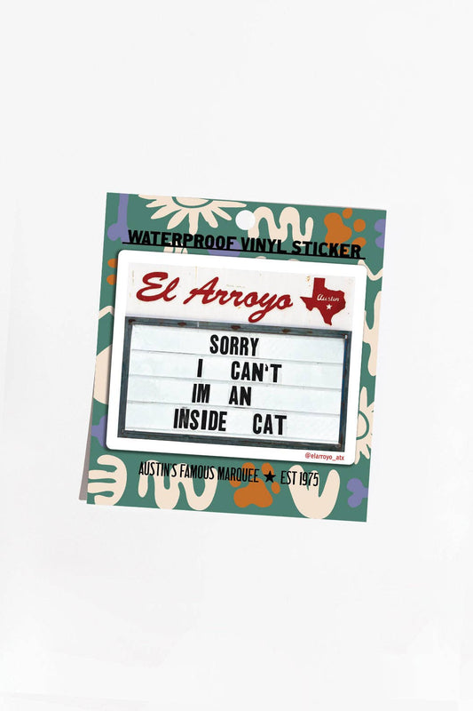Inside Cat - Sticker